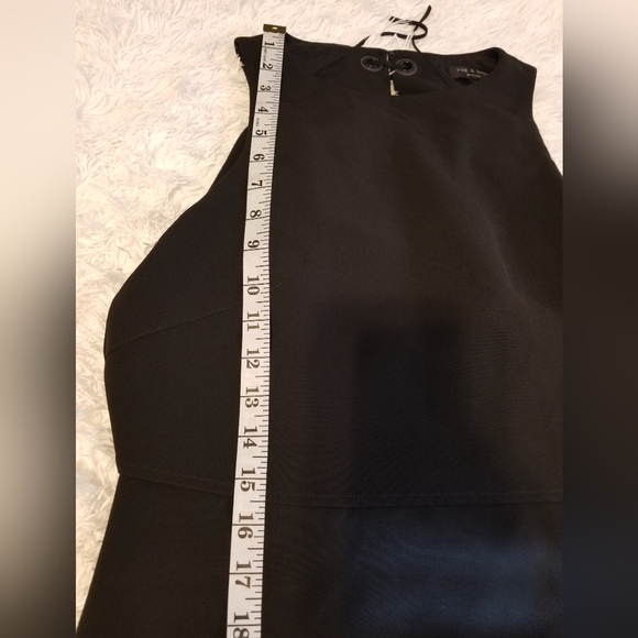 Rag & Bone Center Back Slit Sleeveless Sheath Dress Size XS - Picture 6 of 11